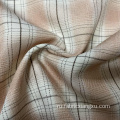 Polyester Spandex Plaid Fabric для рубашек